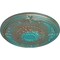 Ekena Millwork Athens Ceiling Medallion (Fits Canopies up to 3 5/8"), 26 1/4"OD x 3 1/4"P, Copper Green Patina CM27ATCGS - alternate 2